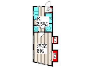 フクダビルの物件間取画像